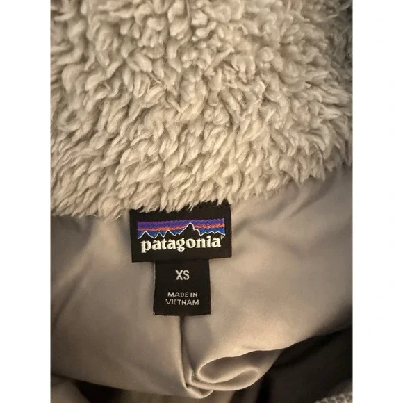 Patagonia Los Gatos Full Zip Women's Size XS Gray Fleece Vest Jacket 25216 - Picture 2 of 8